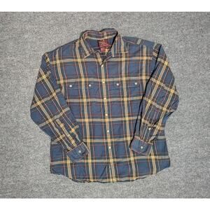 Willis & Geiger Shirt Mens Large Long Sleeve Button Up